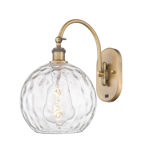 Ballston One Light Wall Sconce in Brushed Brass (405|9181WBBG121510)
