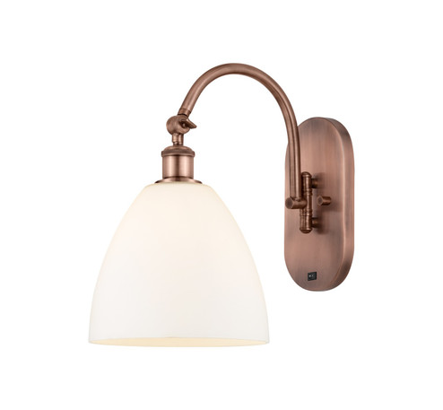 Ballston One Light Wall Sconce in Antique Copper (405|9181WACGBD91)