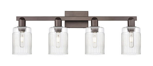 Arcadia Four Light Bath Vanity in Oil Rubbed Bronze (405|7164WOBG342)