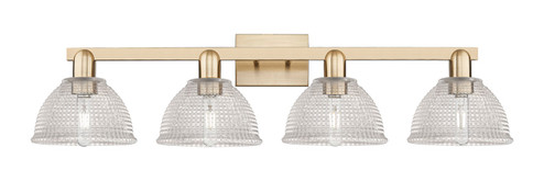 Arcadia Four Light Bath Vanity in Champagne Bronze (405|7164WCBG422)