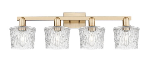 Arcadia Four Light Bath Vanity in Champagne Bronze (405|7164WCBG402)