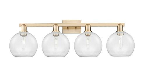 Arcadia Four Light Bath Vanity in Champagne Bronze (405|7164WCBG1228)