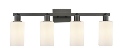 Arcadia Four Light Bath Vanity in Matte Black (405|7164WBKG801)