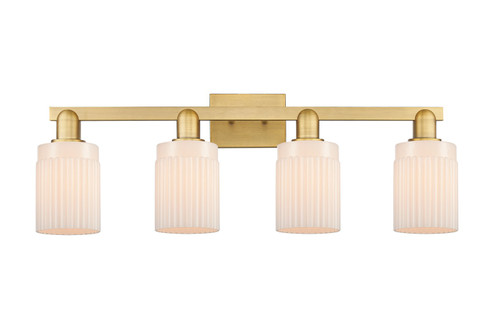 Arcadia Four Light Bath Vanity in Brushed Brass (405|7164WBBG341)