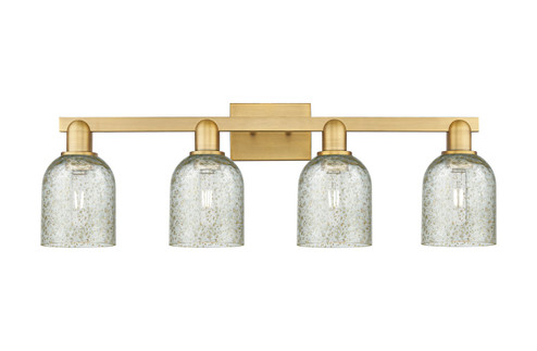 Arcadia Four Light Bath Vanity in Brushed Brass (405|7164WBBG259)