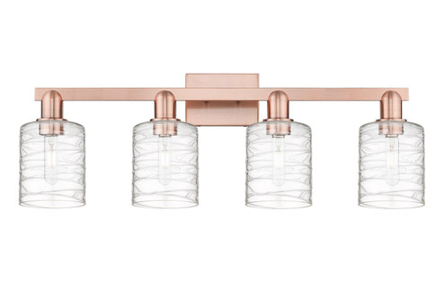 Arcadia Four Light Bath Vanity in Antique Copper (405|7164WACG1113)