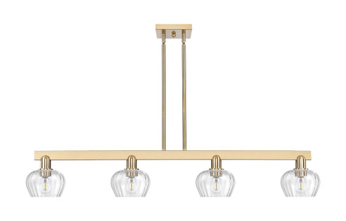 Arcadia Four Light Island Pendant in Champagne Bronze (405|7164ICBG92)