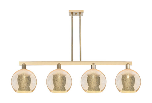Arcadia Four Light Island Pendant in Champagne Bronze (405|7164ICBG12810)