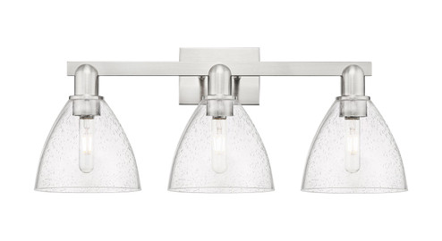 Arcadia Three Light Bath Vanity in Brushed Satin Nickel (405|7163WSNGBD754)