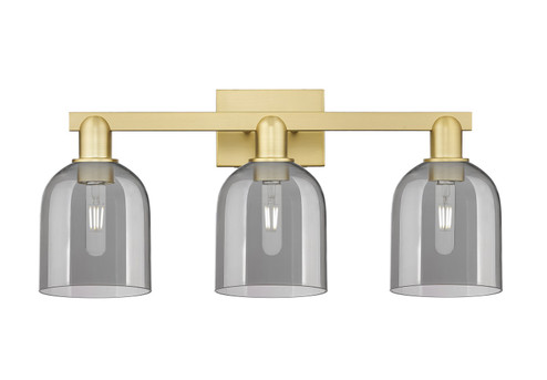 Arcadia Three Light Bath Vanity in Satin Gold (405|7163WSGG5586SM)