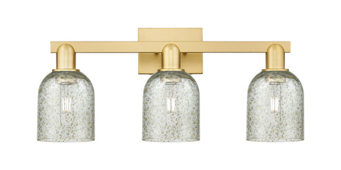 Arcadia Three Light Bath Vanity in Satin Gold (405|7163WSGG259)