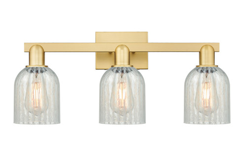 Arcadia Three Light Bath Vanity in Satin Gold (405|7163WSGG2511)