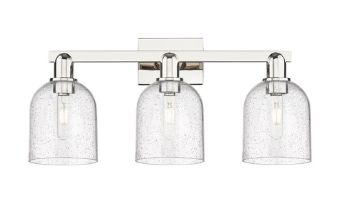 Arcadia Three Light Bath Vanity in Polished Nickel (405|7163WPNG5586SDY)