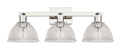 Arcadia Three Light Bath Vanity in Polished Nickel (405|7163WPNG422)
