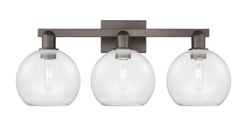 Arcadia Three Light Bath Vanity in Oil Rubbed Bronze (405|7163WOBG1228)