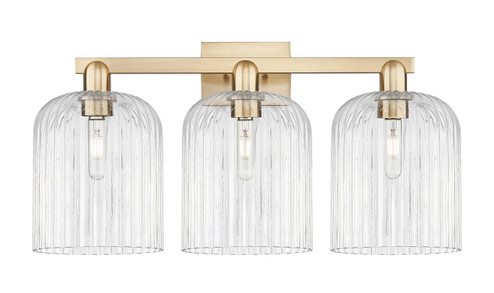 Arcadia Three Light Bath Vanity in Champagne Bronze (405|7163WCBG5598CL)