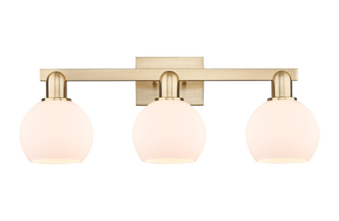 Arcadia Three Light Bath Vanity in Champagne Bronze (405|7163WCBG1216)
