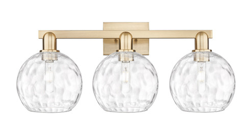 Arcadia Three Light Bath Vanity in Champagne Bronze (405|7163WCBG12158)