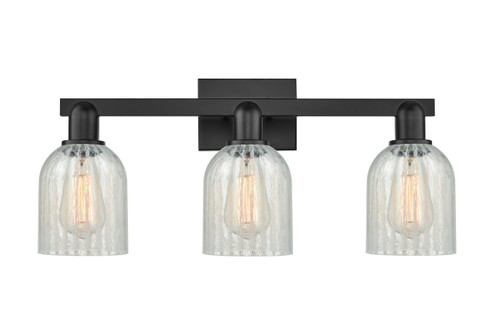 Arcadia Three Light Bath Vanity in Matte Black (405|7163WBKG2511)