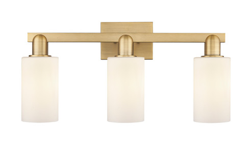 Arcadia Three Light Bath Vanity in Brushed Brass (405|7163WBBG801)