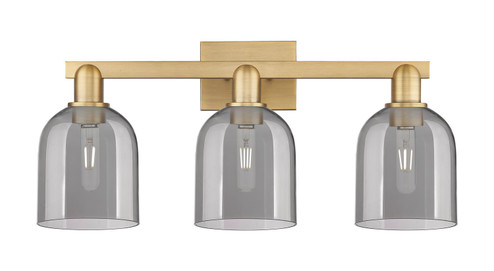 Arcadia Three Light Bath Vanity in Brushed Brass (405|7163WBBG5586SM)