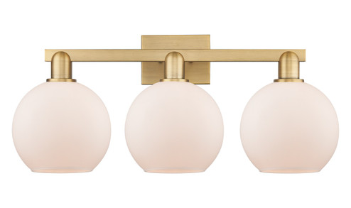 Arcadia Three Light Bath Vanity in Brushed Brass (405|7163WBBG1218)