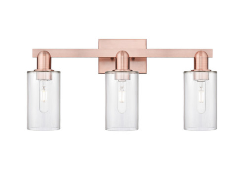 Arcadia Three Light Bath Vanity in Antique Copper (405|7163WACG802)