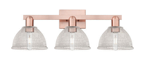 Arcadia Three Light Bath Vanity in Antique Copper (405|7163WACG422)