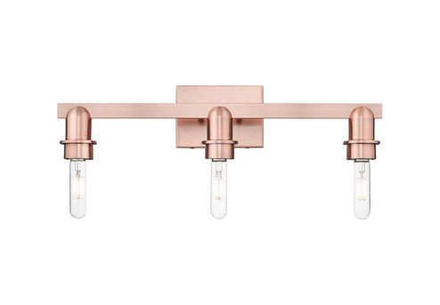 Arcadia Three Light Bath Vanity in Antique Brass (405|7163WAC)