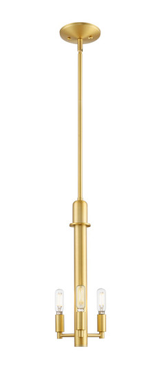 Arcadia Three Light Mini Pendant in Satin Gold (405|7163SSG)