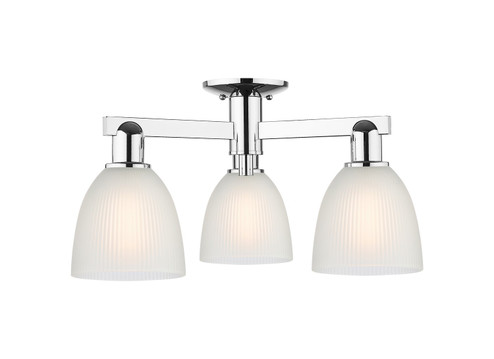 Arcadia Three Light Semi-Flush Mount in Polished Chrome (405|7163FPCG381)