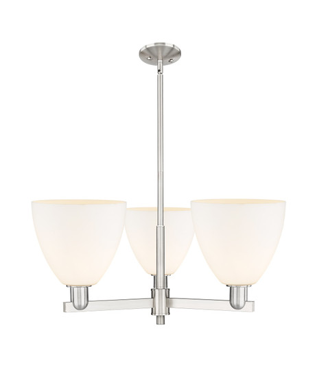 Arcadia Three Light Pendant in Satin Nickel (405|7163CRSNGBD91)
