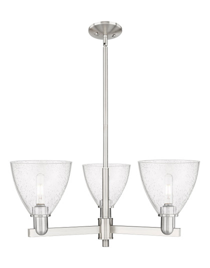 Arcadia Three Light Pendant in Satin Nickel (405|7163CRSNGBD754)
