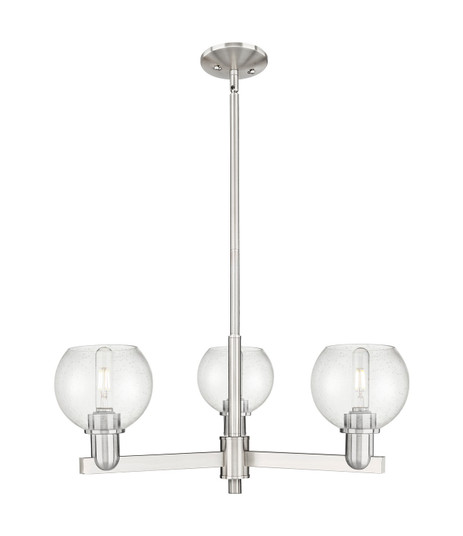 Arcadia Three Light Pendant in Satin Nickel (405|7163CRSNG1246)