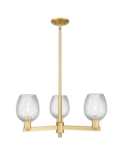 Arcadia Three Light Pendant in Satin Gold (405|7163CRSGG292)
