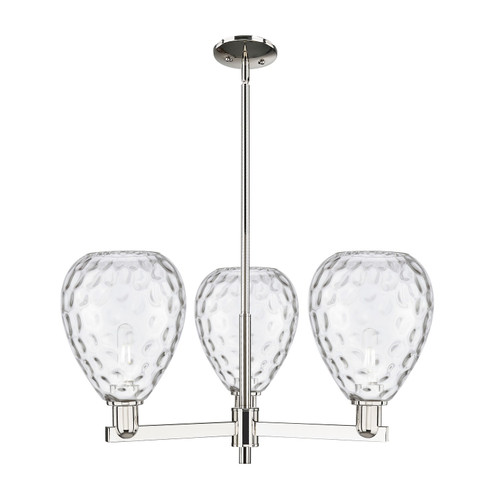 Arcadia Three Light Pendant in Polished Nickel (405|7163CRPNG372)