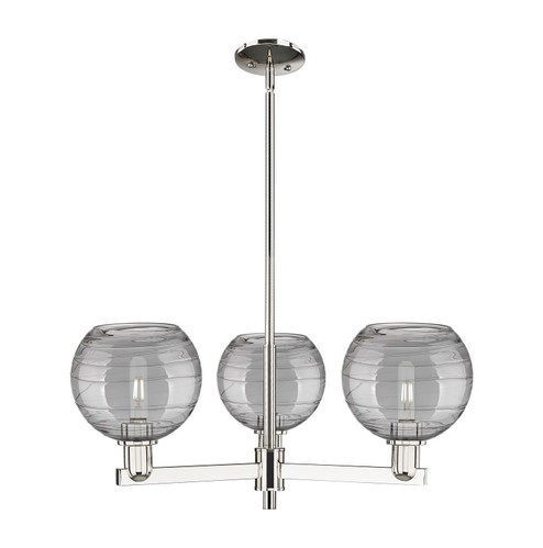 Arcadia Three Light Pendant in Polished Nickel (405|7163CRPNG12138SM)