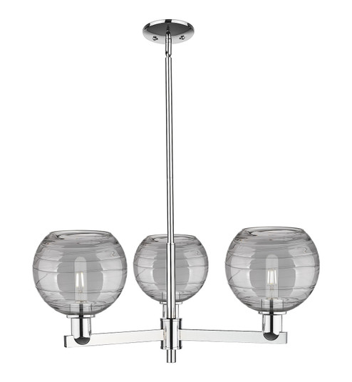 Arcadia Three Light Pendant in Polished Chrome (405|7163CRPCG12138SM)