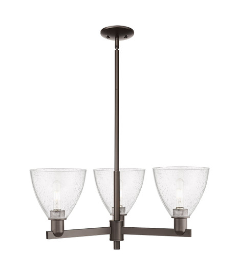 Arcadia Three Light Pendant in Oil Rubbed Bronze (405|7163CROBGBD754)