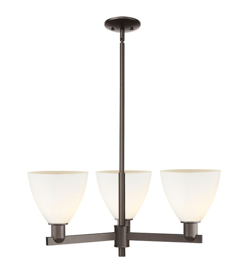 Arcadia Three Light Pendant in Oil Rubbed Bronze (405|7163CROBGBD751)