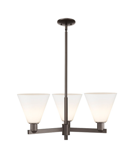 Arcadia Three Light Pendant in Oil Rubbed Bronze (405|7163CROBGBC81)