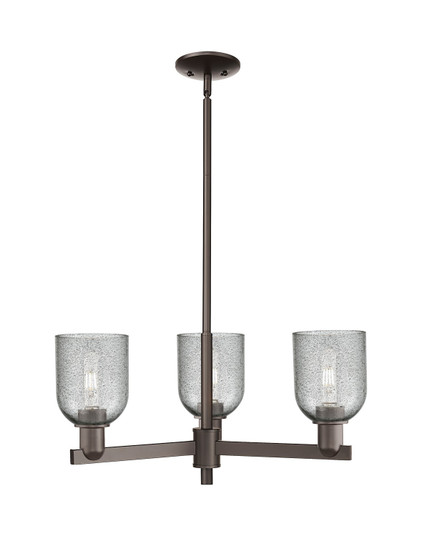Arcadia Three Light Pendant in Oil Rubbed Bronze (405|7163CROBG257)