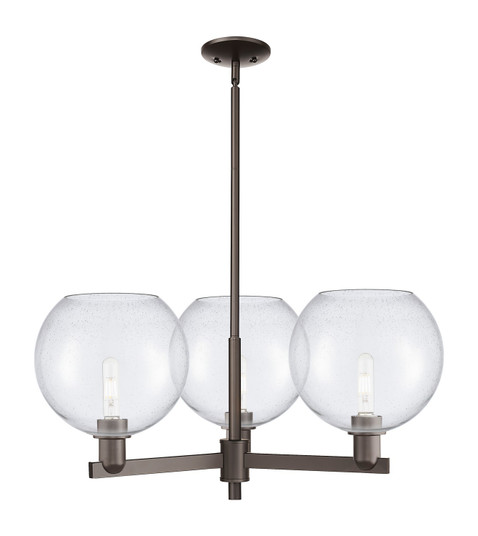Arcadia Three Light Pendant in Oil Rubbed Bronze (405|7163CROBG12410)