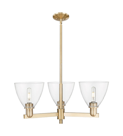Arcadia Three Light Pendant in Champagne Bronze (405|7163CRCBGBD752)