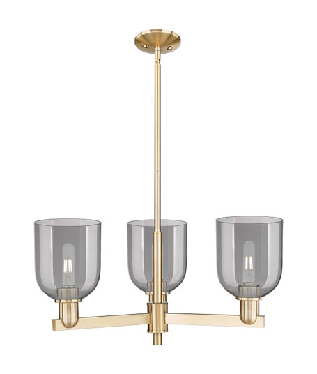 Arcadia Three Light Pendant in Champagne Bronze (405|7163CRCBG5586SM)