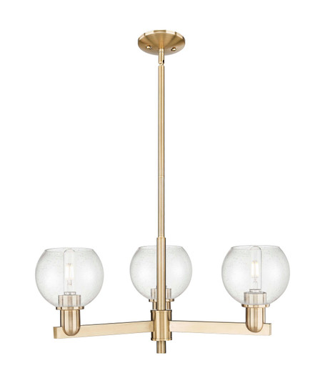 Arcadia Three Light Pendant in Champagne Bronze (405|7163CRCBG1246)