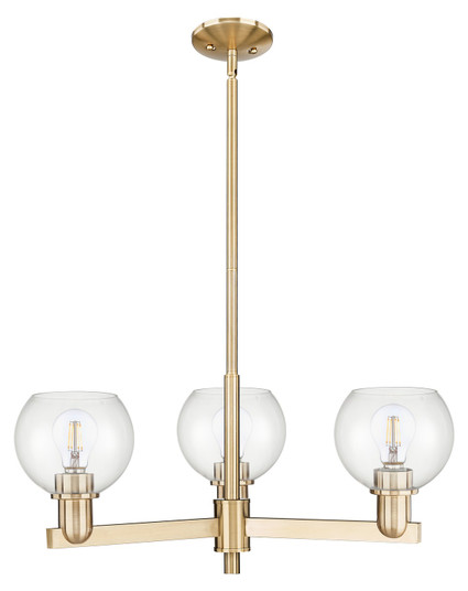 Arcadia Three Light Pendant in Champagne Bronze (405|7163CRCBG1226)