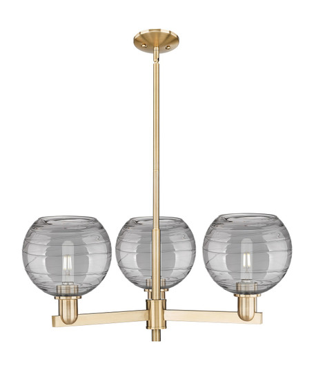 Arcadia Three Light Pendant in Champagne Bronze (405|7163CRCBG12138SM)