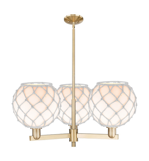 Arcadia Three Light Pendant in Champagne Bronze (405|7163CRCBG12110RW)