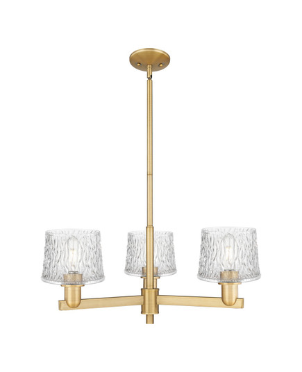 Arcadia Three Light Pendant in Brushed Brass (405|7163CRBBG402)